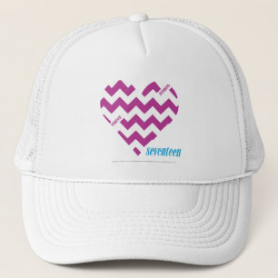 Gorra De Camionero Púrpura 2 del zigzag