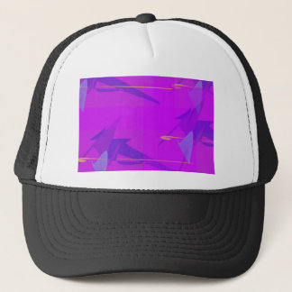 Gorra De Camionero Púrpura abstracta
