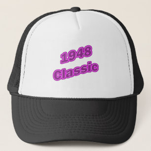 Gorra De Camionero Púrpura clásica 1948