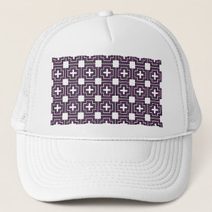 Gorra De Camionero Púrpura de C&S