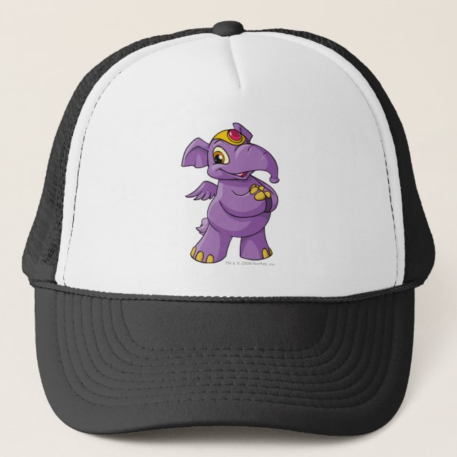 Gorra De Camionero Púrpura de Elephante (Anverso)