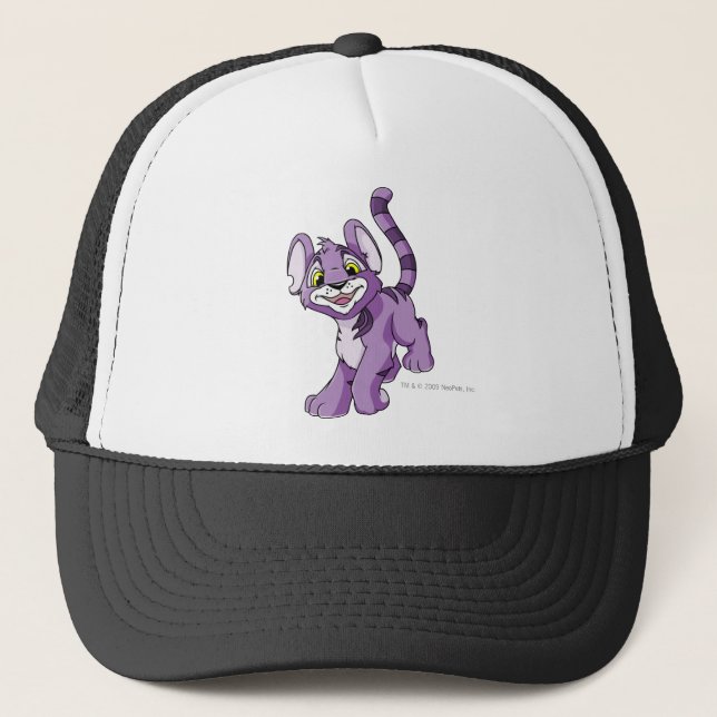 Gorra De Camionero Púrpura de Kougra (Anverso)