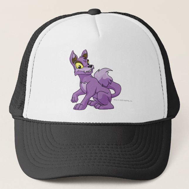 Gorra De Camionero Púrpura de Lupe (Anverso)