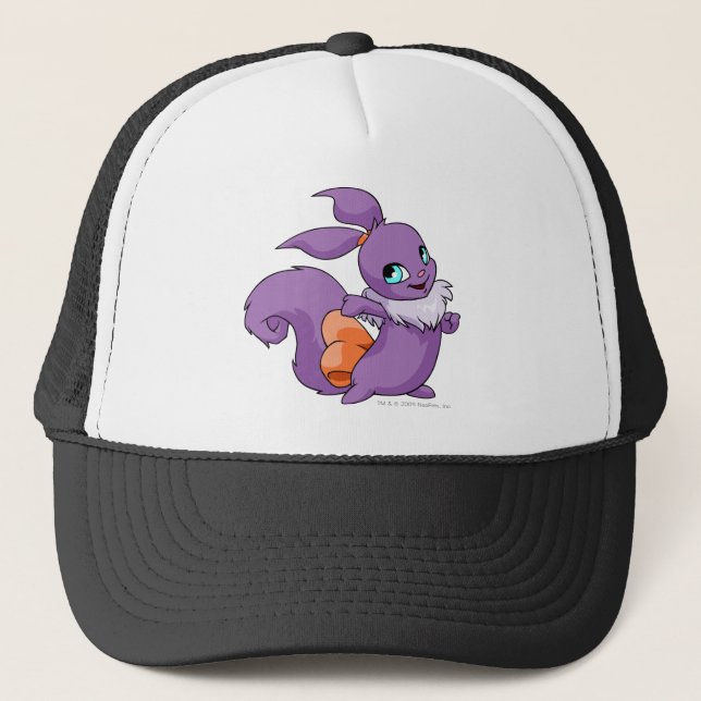 Gorra De Camionero Púrpura de Usul (Anverso)