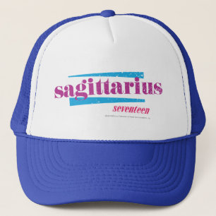 Gorra De Camionero Púrpura del sagitario
