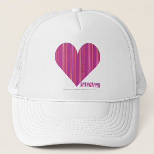 Gorra De Camionero Púrpura fina 4 de las rayas
