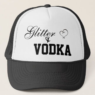 Gorra De Camionero Purpurina y vodka