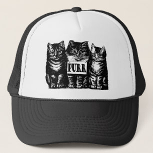 Gorra De Camionero Purr Kittens