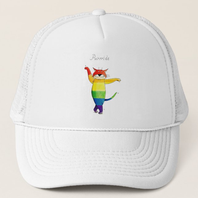 Gorra De Camionero Purrride (Anverso)