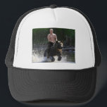Gorra De Camionero ¡Putin monta un oso!<br><div class="desc">¡En Rusia soviética,  OSO del paseo de Putin!</div>