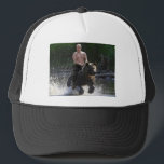 Gorra De Camionero ¡Putin monta un oso!<br><div class="desc">¡En Rusia soviética,  OSO del paseo de Putin!</div>
