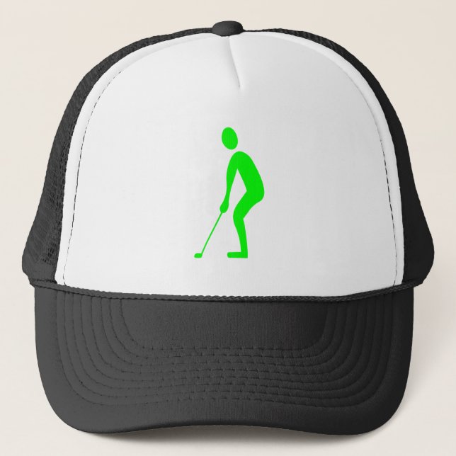 Gorra De Camionero Putting - Green (Anverso)
