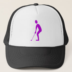 Gorra De Camionero Putting - Purple