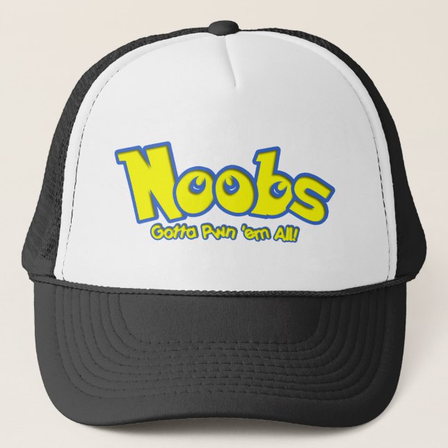 Gorra De Camionero Pwn Noobs (Anverso)