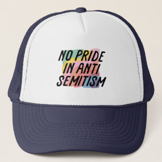 Gorra De Camionero QAA No Orgullo En El Odio Antisemitista