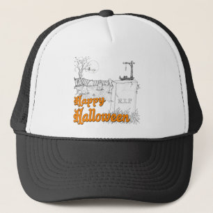 Gorra De Camionero QEPD de Halloween