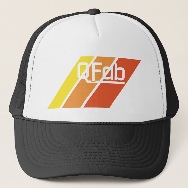 Gorra De Camionero Qfab Retro TRD (Anverso)