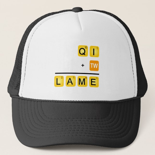 Gorra De Camionero ¡QI es COJO! (Anverso)