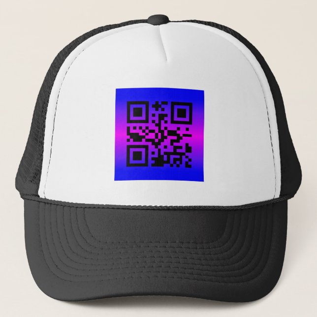Gorra De Camionero QR Code® dice: ES TWINS (Anverso)