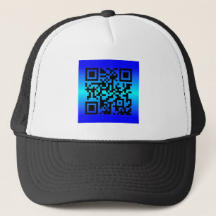 Gorra De Camionero QR Code® dice: Gracias por ser mi amigo
