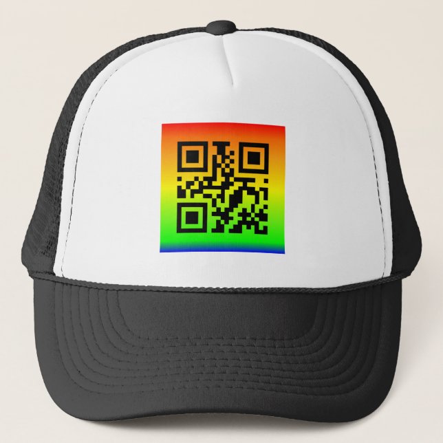 Gorra De Camionero QR Code® dice: JOY (Anverso)