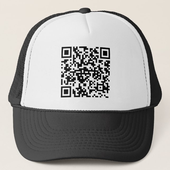Gorra De Camionero QR-código Basecap (Anverso)