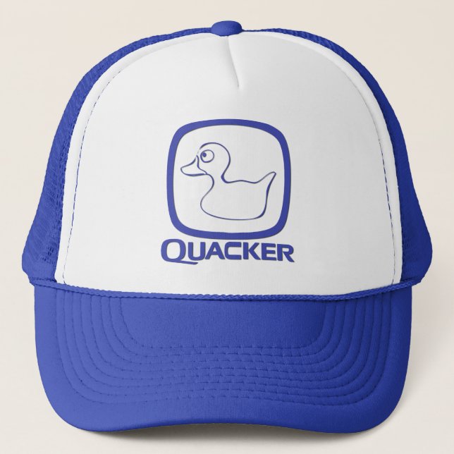 Gorra De Camionero Quacker (Anverso)