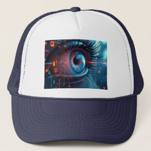 Gorra De Camionero Quantum Eye trucker
