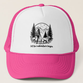 Gorra De Camionero Que comience la aventura