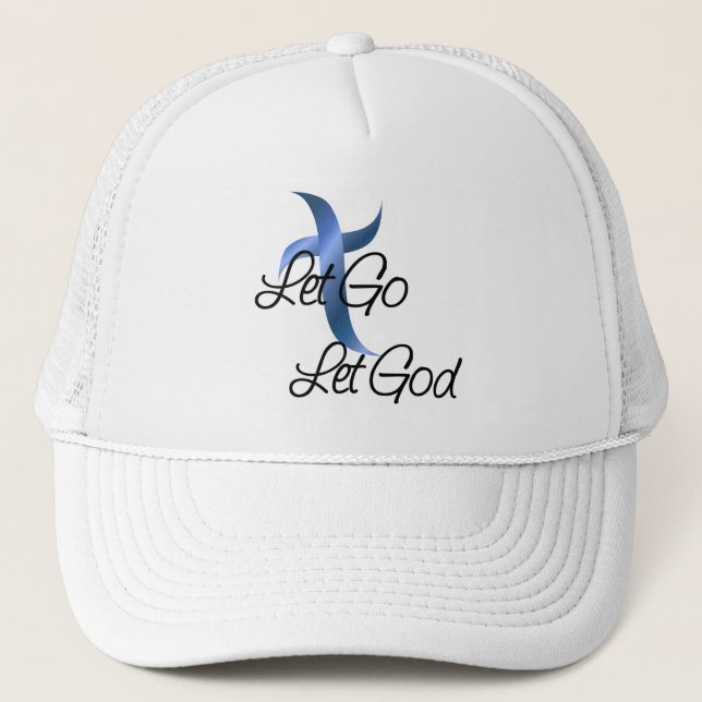 Gorra De Camionero Que Dios sea cristiano (Anverso)