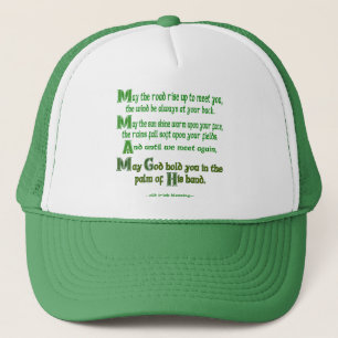 Gorra De Camionero Que el camino se levante para conocerte