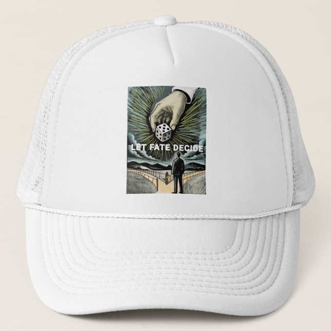 Gorra De Camionero Que el destino decida (Anverso)