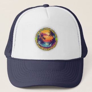 Gorra De Camionero Que el mar libere tu alma