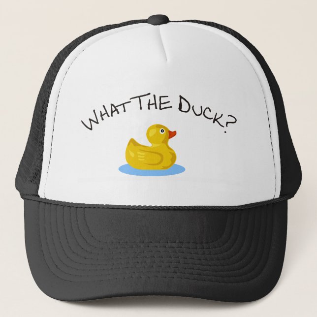 Gorra De Camionero Qué el pato (Anverso)