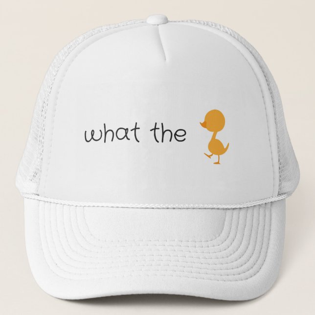 Gorra De Camionero qué el pato (Anverso)