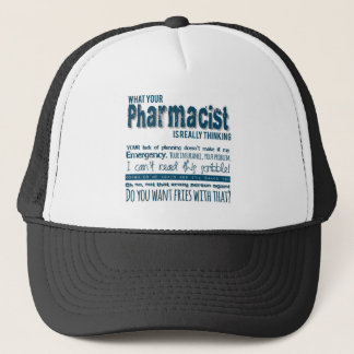 Gorra De Camionero qué farmacéutico está pensando realmente