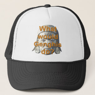 Gorra De Camionero ¿Qué Genghis haría?