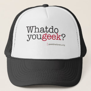 Gorra De Camionero ¿Qué hacen usted friki?