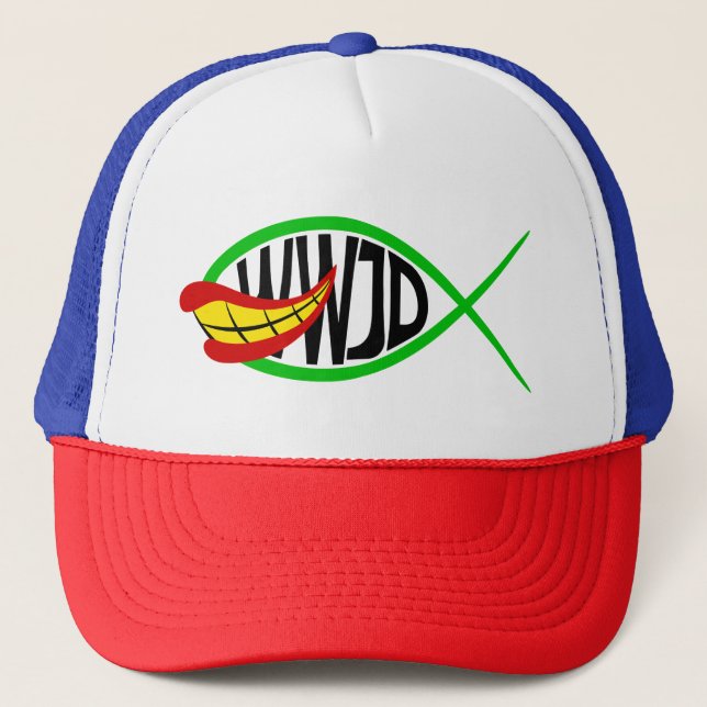 Gorra De Camionero ¿Qué Haría El Bromista? (Anverso)