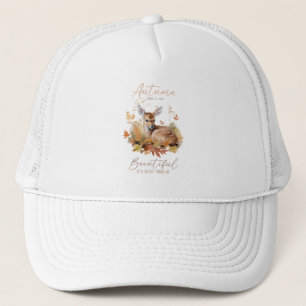 Gorra De Camionero Que las cosas vayan de otoño