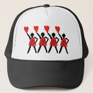 Gorra De Camionero Que LoVE Rule Trucker hat