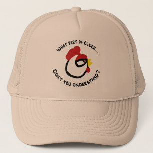 Gorra De Camionero Qué parte del cloqueo…