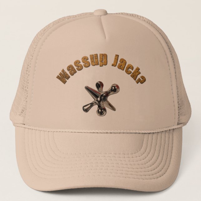 Gorra De Camionero ¿Qué pasa con Jack? (Anverso)