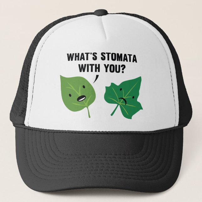 Gorra De Camionero ¿Qué pasa con los estomas? (Anverso)