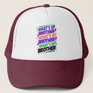 Gorra De Camionero qué pasa hermano (E)