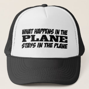 Gorra De Camionero Qué sucede en el avión