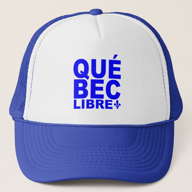 Gorra De Camionero Québec Libre (Anverso)