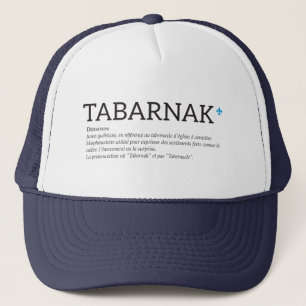 Gorra De Camionero Québec Tabarnak Juramento Joual Humor Francés