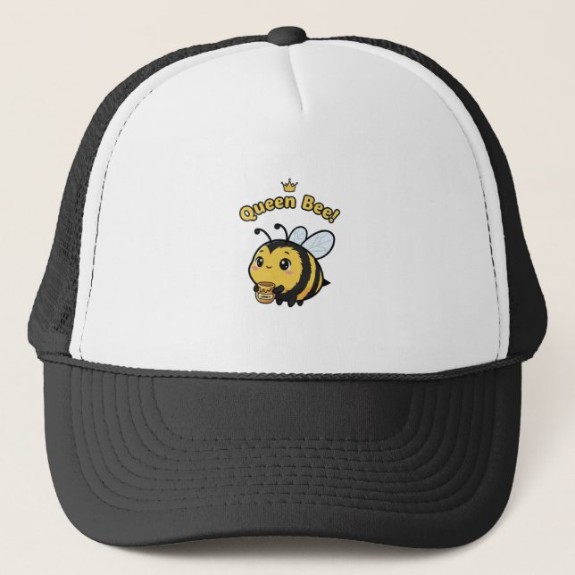 Gorra De Camionero Queen Bee! (Anverso)