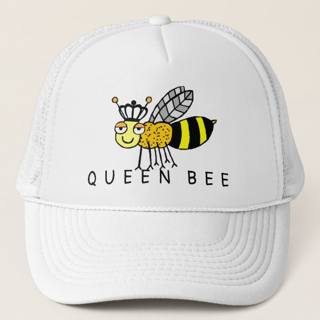 Gorra De Camionero Queen Bee Black Crown (Anverso)